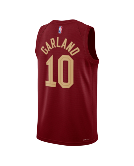 Darius Garland #10 Cleveland Cavaliers Burgunder Icon-Trikot