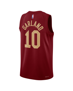 Darius Garland #10 Cleveland Cavaliers Burgunder Icon-Trikot