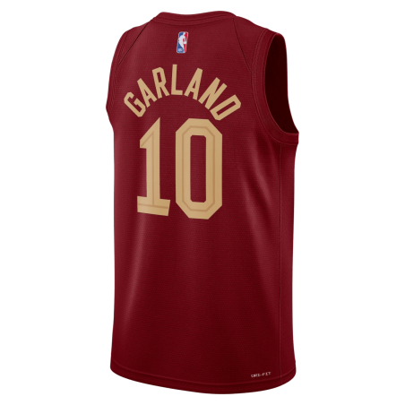 Darius Garland #10 Cleveland Cavaliers Burgunder Icon-Trikot