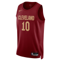 Darius Garland #10 Cleveland Cavaliers Burgunder Icon-Trikot