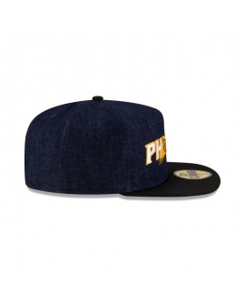 Dunkelblaue 59FIFTY-Mütze mit A-Rahmen der Phoenix Suns aus Denim