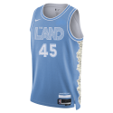 Donovan Mitchell #45 Cleveland Cavaliers Blue City Edition-Trikot