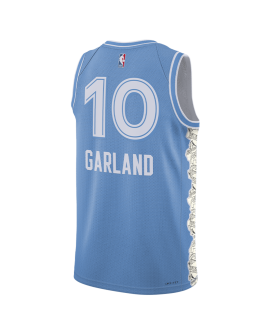 Darius Garland #10 Cleveland Cavaliers Blue City Edition-Trikot