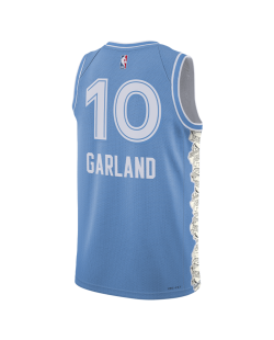 Darius Garland #10 Cleveland Cavaliers Blue City Edition-Trikot