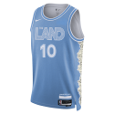 Darius Garland #10 Cleveland Cavaliers Blue City Edition-Trikot