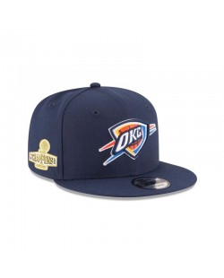 Oklahoma City Thunder 2025 NBA Champions Side Patch 9FIFTY Snapback Hat