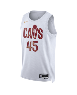 Donovan Mitchell #45 Cleveland Cavaliers Weiß Association-Trikot
