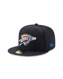 Oklahoma City Thunder 2025 NBA Champions 59FIFTY Taillierte Mütze mit Seitenpatch