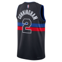 Cade Cunningham #2 Detroit Pistons Schwarzes Statement-Trikot