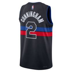 Cade Cunningham #2 Detroit Pistons Schwarzes Statement-Trikot