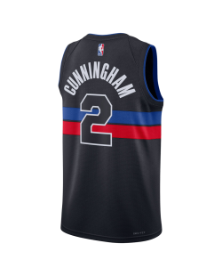 Cade Cunningham #2 Detroit Pistons Schwarzes Statement-Trikot