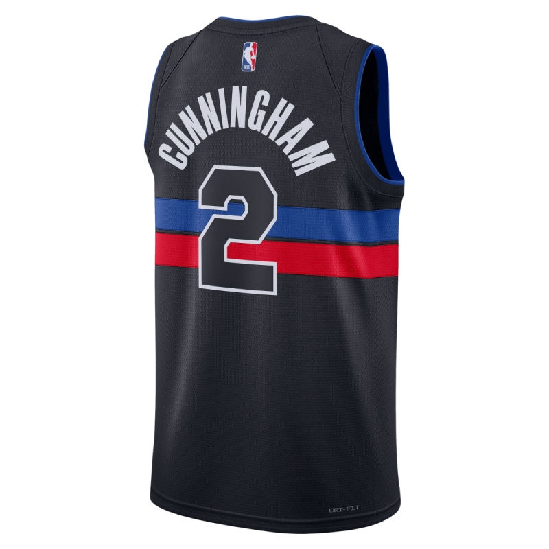 Cade Cunningham #2 Detroit Pistons Schwarzes Statement-Trikot