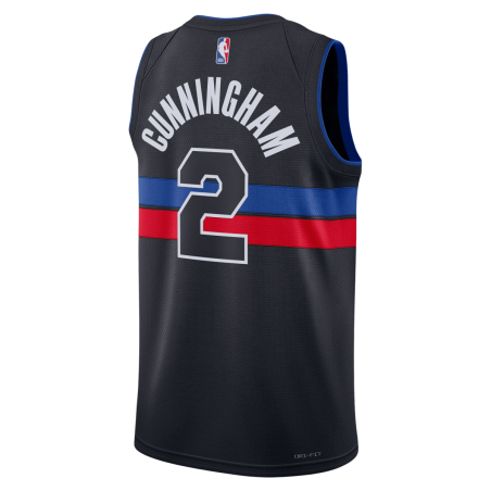 Cade Cunningham #2 Detroit Pistons Schwarzes Statement-Trikot