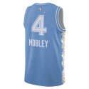 Evan Mobley #4 Cleveland Cavaliers Blue City Edition Trikot
