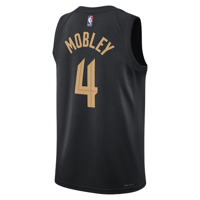 Evan Mobley #4 Cleveland Cavaliers Schwarzes Statement-Trikot