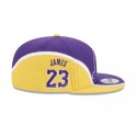 Los Angeles Lakers Lebron James 9FIFTY Snapback-Mütze