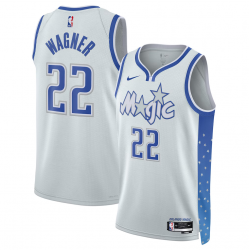 Orlando Magic Nike 2025/26 City Edition Swingman Trikot – Weiß – Franz Wagner – Unisex