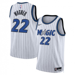 Orlando Magic Nike Replica Association Edition Swingman Trikot – Weiß – Franz Wagner – Unisex