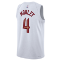Evan Mobley #4 Cleveland Cavaliers Weiß Association-Trikot