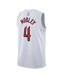 Evan Mobley #4 Cleveland Cavaliers Weiß Association-Trikot
