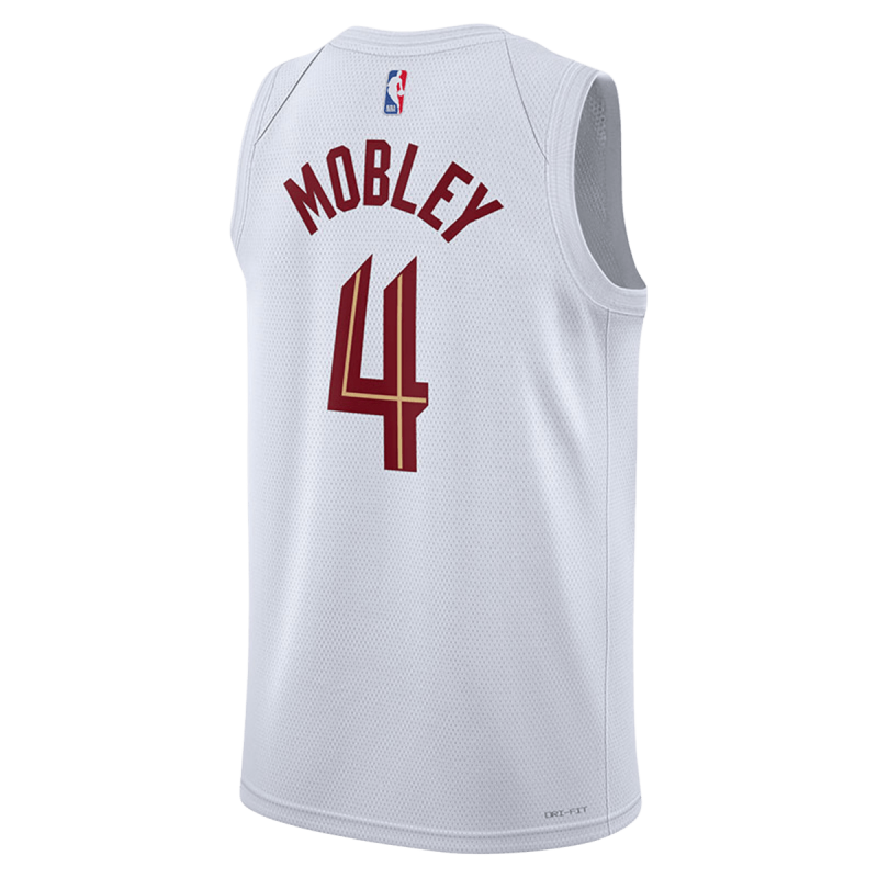Evan Mobley #4 Cleveland Cavaliers Weiß Association-Trikot
