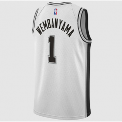 Victor Wembanyama San Antonio Spurs Weißes Trikot der Association