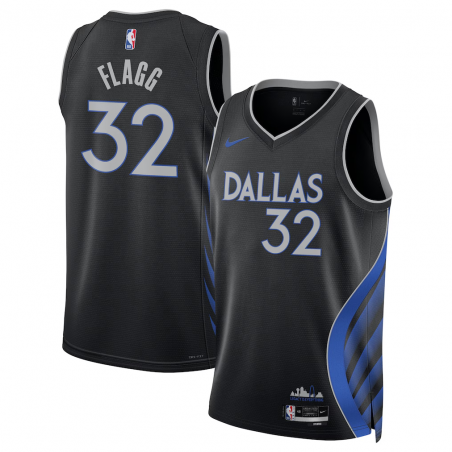 Dallas Mavericks Nike 2025/26 City Edition Swingman Trikot – Schwarz – Cooper Flagg – Unisex