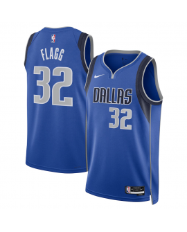 Dallas Mavericks Nike Icon Edition Swingman Trikot NBA 2025 Erstrunden-Draftpick – Blau – Cooper Flagg – Unisex