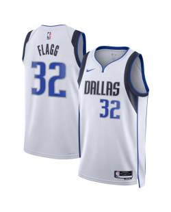 Dallas Mavericks Nike Association Edition Swingman Trikot NBA First Round Draft Pick – Weiß – Cooper Flagg – Unisex