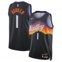 Phoenix Suns Nike 2025/26 City Edition Swingman Trikot – Schwarz – Devin Booker – Unisex
