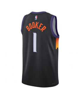Phoenix Suns Nike 2025/26 City Edition Swingman Trikot – Schwarz – Devin Booker – Unisex
