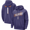 Phoenix Suns Nike Fleece-Hoodie mit Namen und Nummer – Devin Booker – Herren