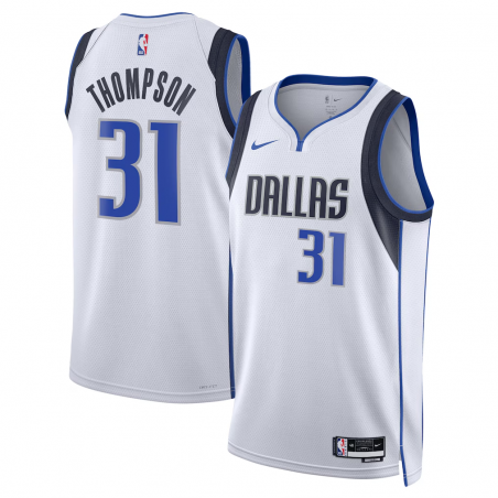 Dallas Mavericks Nike Association Edition Swingman Trikot – Weiß – Klay Thompson – Unisex