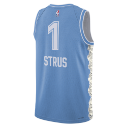 Max Strus #1 Cleveland Cavaliers Blue City Edition Trikot