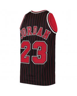 Herren Chicago Bulls Michael Jordan Mitchell & Ness Schwarz 1996/97 Hardwood Classics Original-Trikot