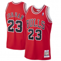 Herren Chicago Bulls Michael Jordan Mitchell & Ness Scarlet 1997/98 Hardwood Classics Original-Trikot