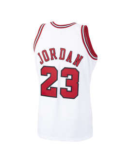 Herren Chicago Bulls Michael Jordan Mitchell & Ness Weiß 1997/98 Hardwood Classics Original-Trikot