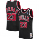 Herren Chicago Bulls Michael Jordan Mitchell & Ness Schwarz 1997/98 Hardwood Classics Original-Trikot
