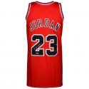 Signiertes Michael Jordan Chicago Bulls 1997-98 Mitchell & Ness rotes Trikot – Upper Deck