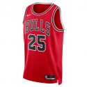 Unisex Chicago Bulls Dalen Terry Nike rotes Swingman-Trikot – Icon Edition – Erstrunden-Pick des NBA Draft 2022