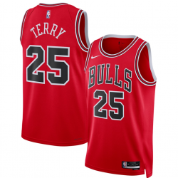 Unisex Chicago Bulls Dalen Terry Nike rotes Swingman-Trikot – Icon Edition – Erstrunden-Pick des NBA Draft 2022