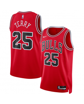 Unisex Chicago Bulls Dalen Terry Nike rotes Swingman-Trikot – Icon Edition – Erstrunden-Pick des NBA Draft 2022