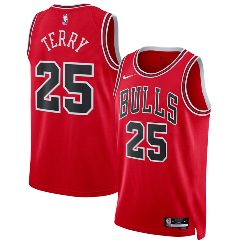Unisex Chicago Bulls Dalen Terry Nike rotes Swingman-Trikot – Icon Edition – Erstrunden-Pick des NBA Draft 2022