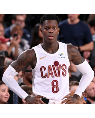 Dennis Schröder Cleveland Cavaliers Trikot Nr. 8 weiß