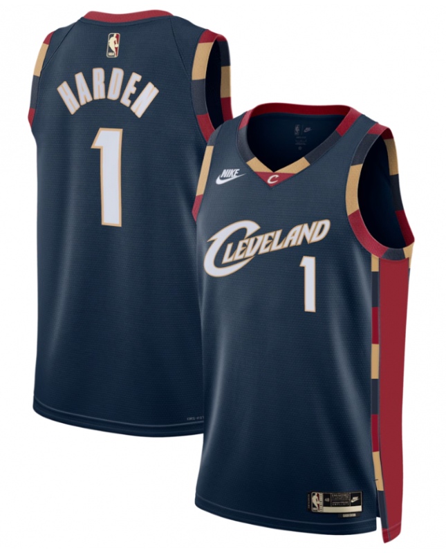 Cleveland Cavaliers Nike Classic Edition Swingman Trikot – Marineblau – James Harden – Unisex
