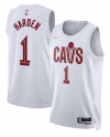 Cleveland Cavaliers Nike Association Edition Swingman Trikot – Weiß – James Harden – Unisex
