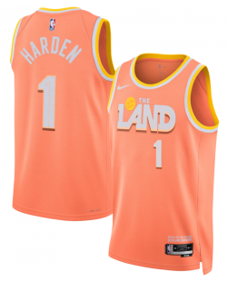 Nike Cleveland Cavaliers 2025/26 City Edition Swingman Trikot – Individuell gestaltbar – Unisex – James Harden
