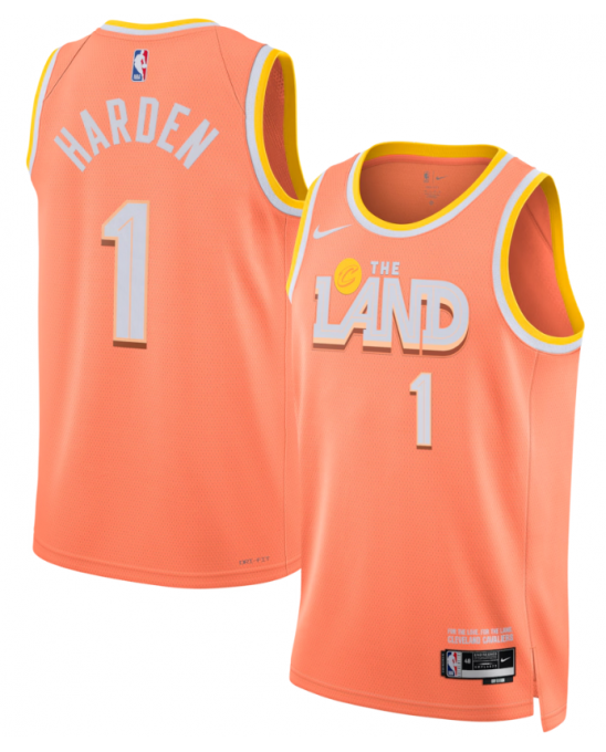 Nike Cleveland Cavaliers 2025/26 City Edition Swingman Trikot – Individuell gestaltbar – Unisex – James Harden