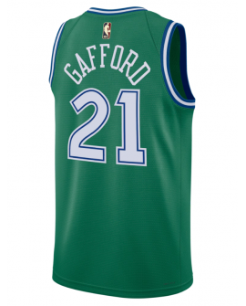 Dallas Mavericks Nike Classic Edition Trikot – Grün – Daniel Gafford – Unisex