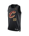 Cleveland Cavaliers Jordan Brand Statement Edition Swingman Trikots – Schwarz – Jaylon Tyson – Unisex